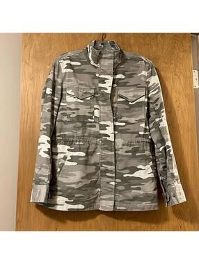 Style & Co. Camo Army Style Jacket